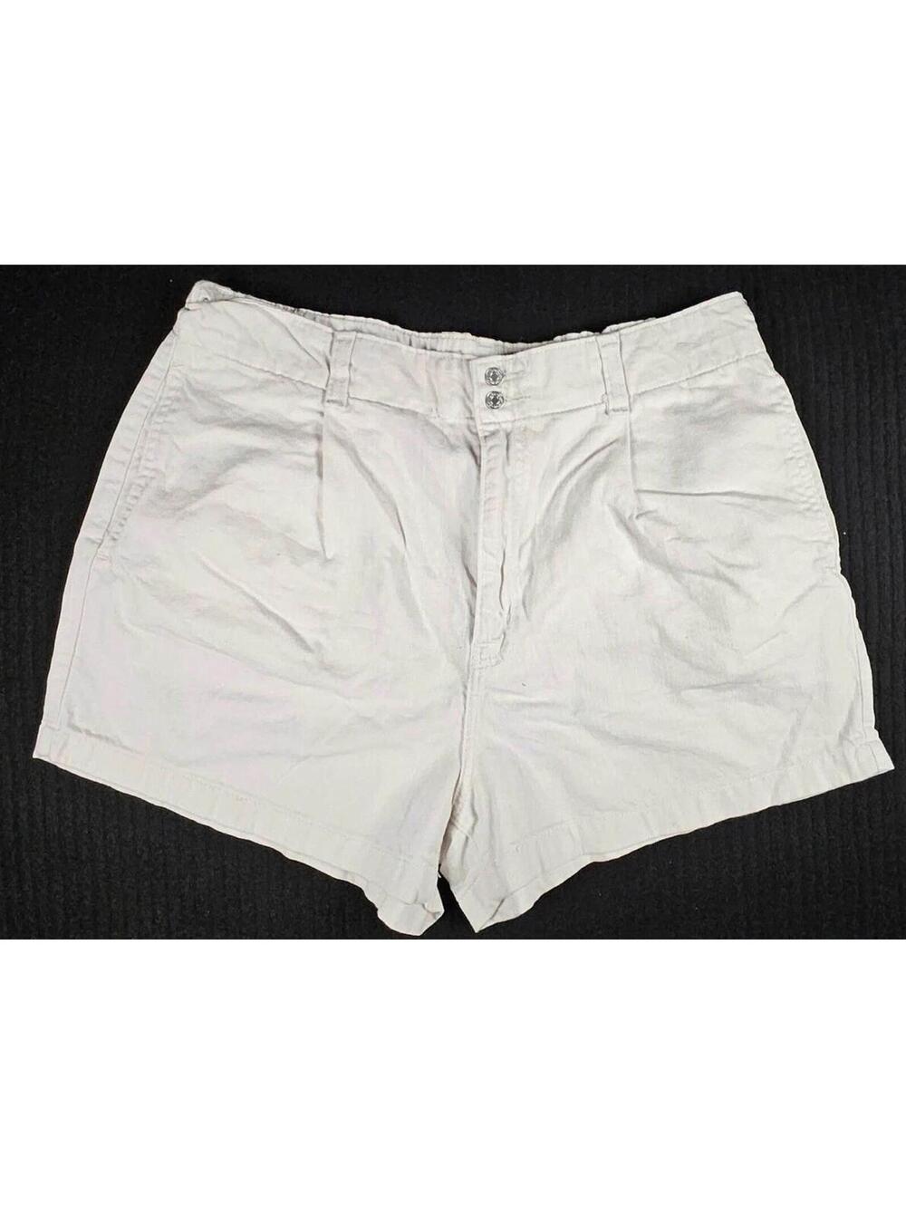 🩳✨ DENIZEN Levi’s White A-Line Shorts High Rise Cotton ✨🩳